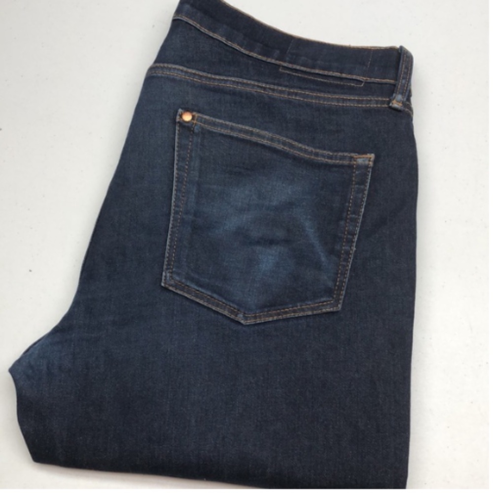 DARKWASH MENS &DENIM SKINNY JEANS 36x32 ⭐️